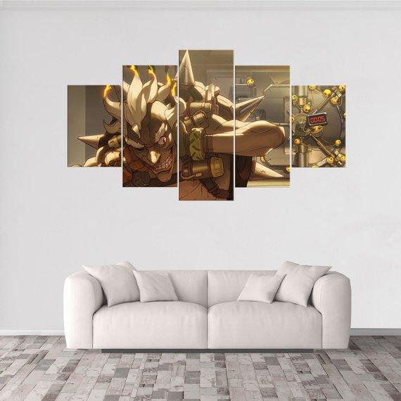 Junkrat Overwatch – Gaming Canvas Wall Art