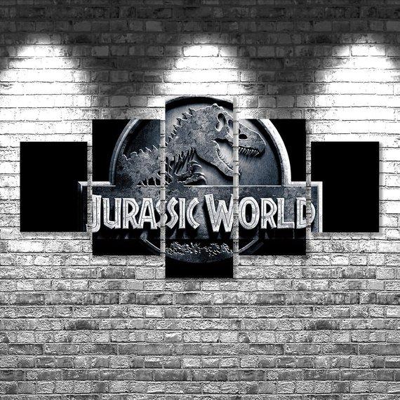 Jurassic World 6 – Movie Canvas Wall Art