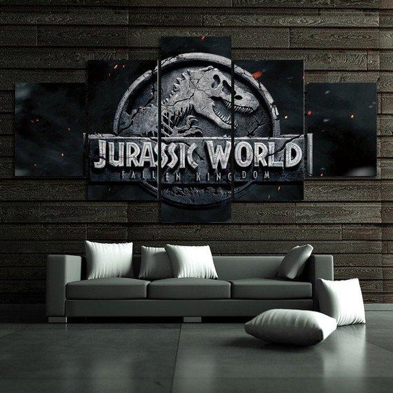 Jurassic World – Movie Canvas Wall Art
