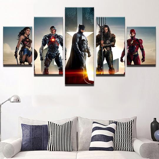 Justice League 01 – Dc Canvas Wall Art