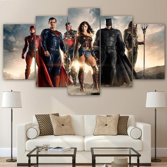 Justice League 2 Dc – Canvas Wall Art