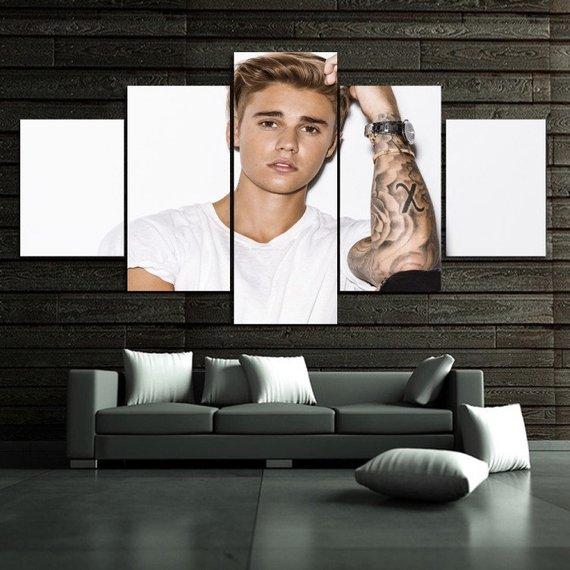 Justin Bieber – Famous Person Canvas Wall Art