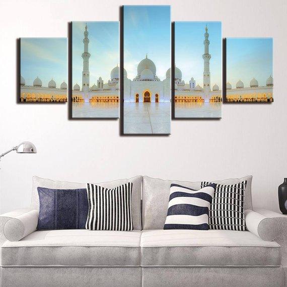 Kaaba Mecca Islamic Large – Religion Canvas Wall Art