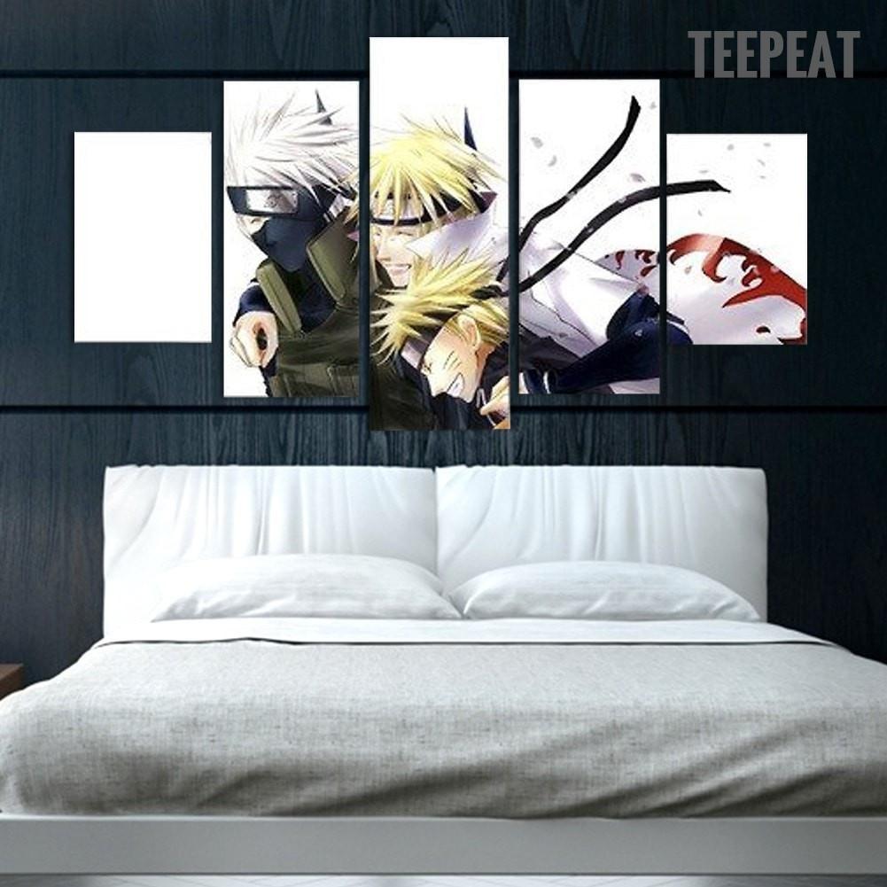 Kakashi And Minato Of Naruto – Anime Canvas Wall Art