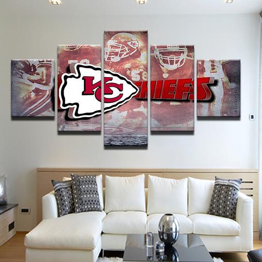 Kansas City Chiefs 5 – Sport Canvas Wall Art