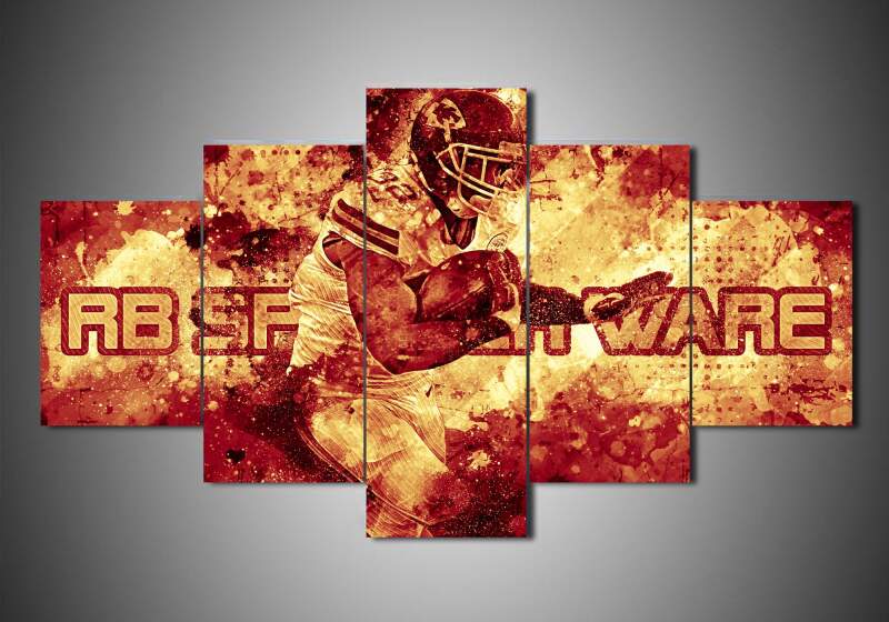 Kansas City Chiefs – Spencer Ware – Sport Canvas Wall Art