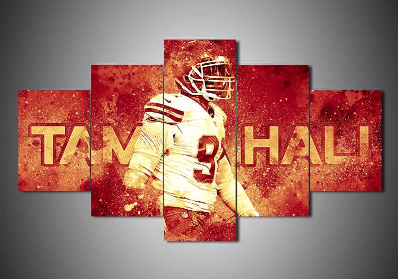 Kansas City Chiefs – Tamba Hali – Sport Canvas Wall Art