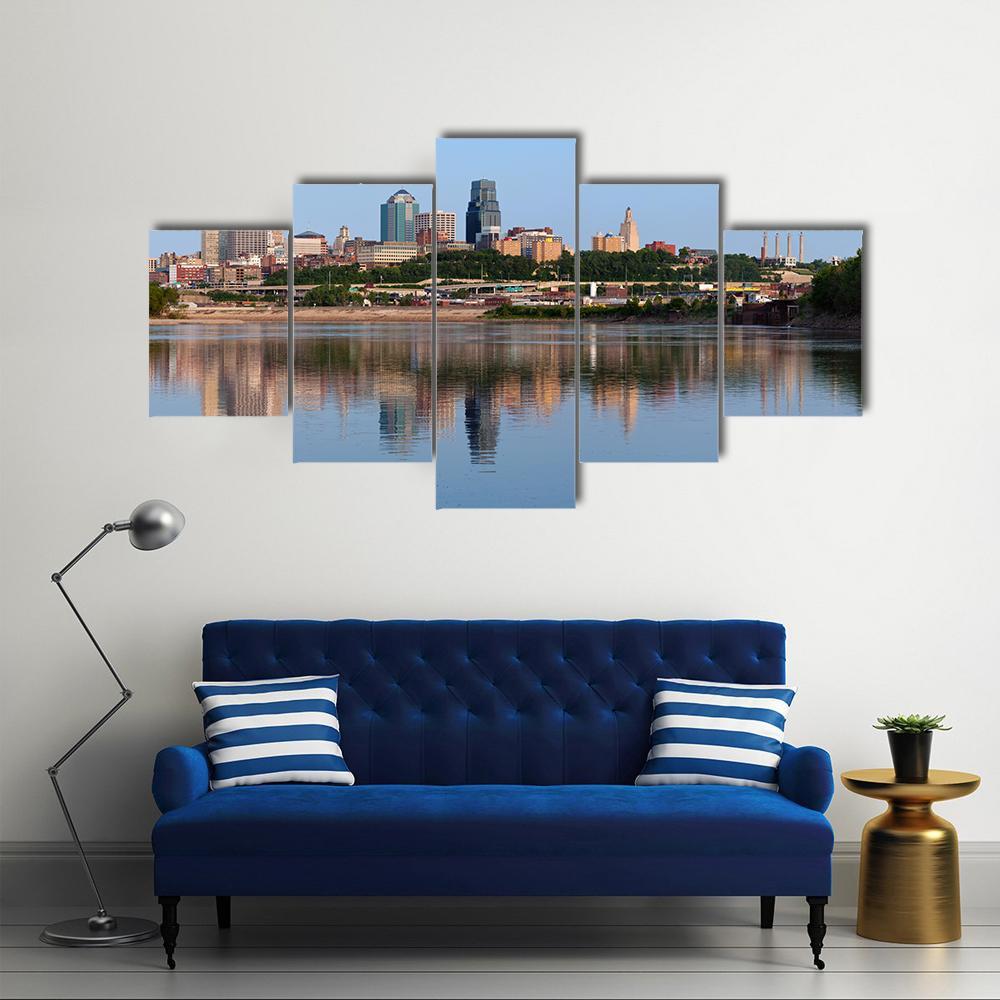 Kansas City Skyline – Nature Canvas Wall Art