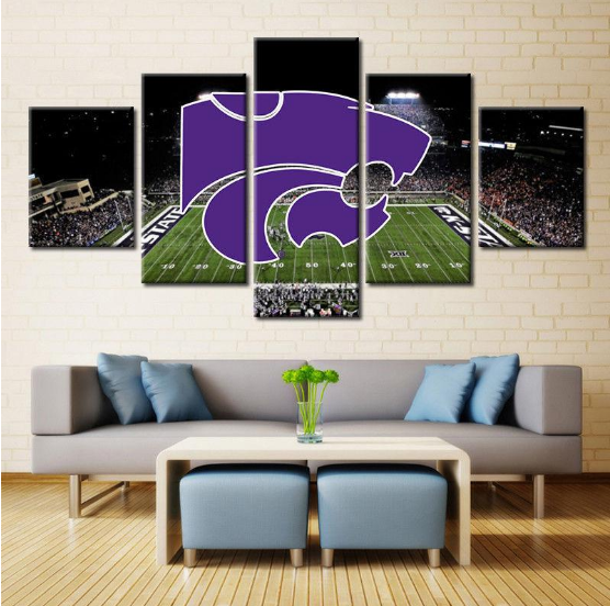 Kansas State Wildcats Stadium Sport – Canvas Wall Art