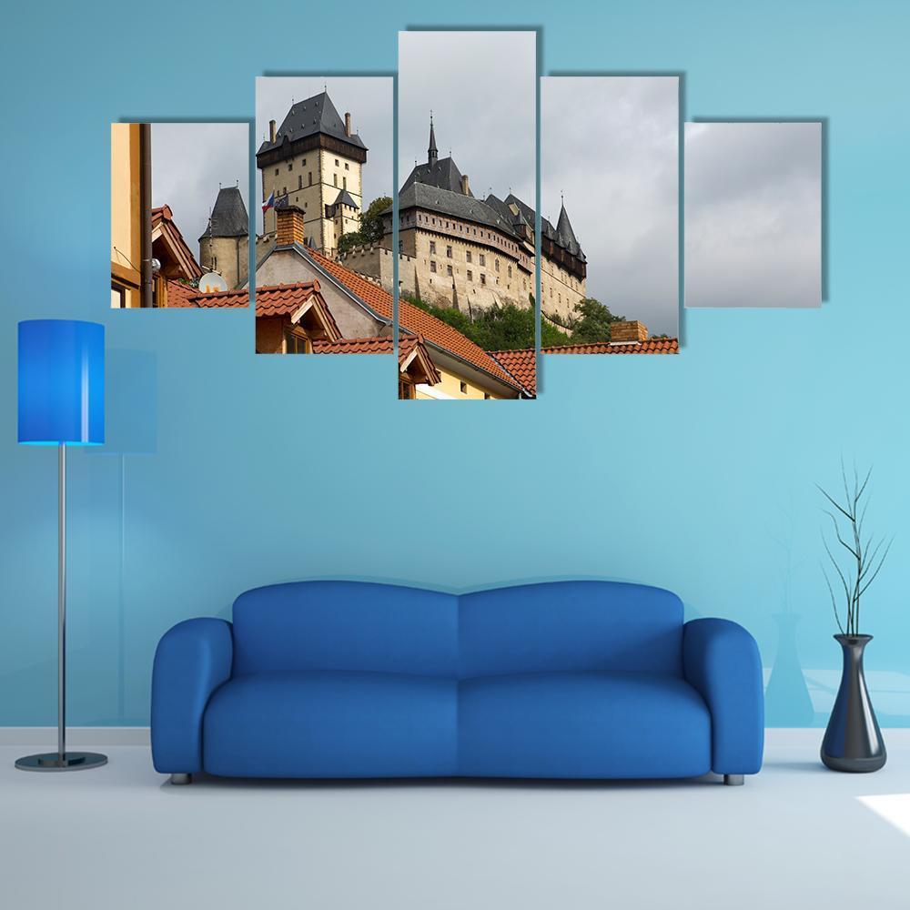 Karlstejn Medieval Castle – Nature Canvas Wall Art