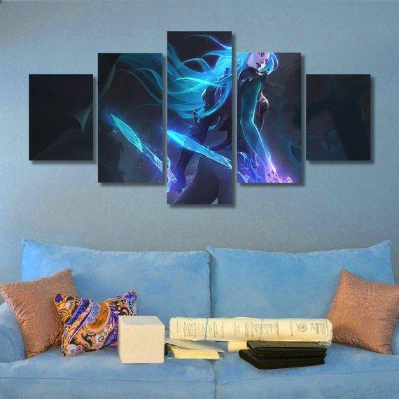 Katarina – Gaming Canvas Wall Art