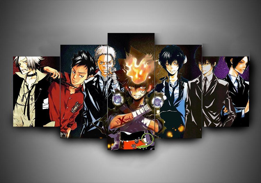 Katekyo Hitman Reborn Anime Canvas Wall Art