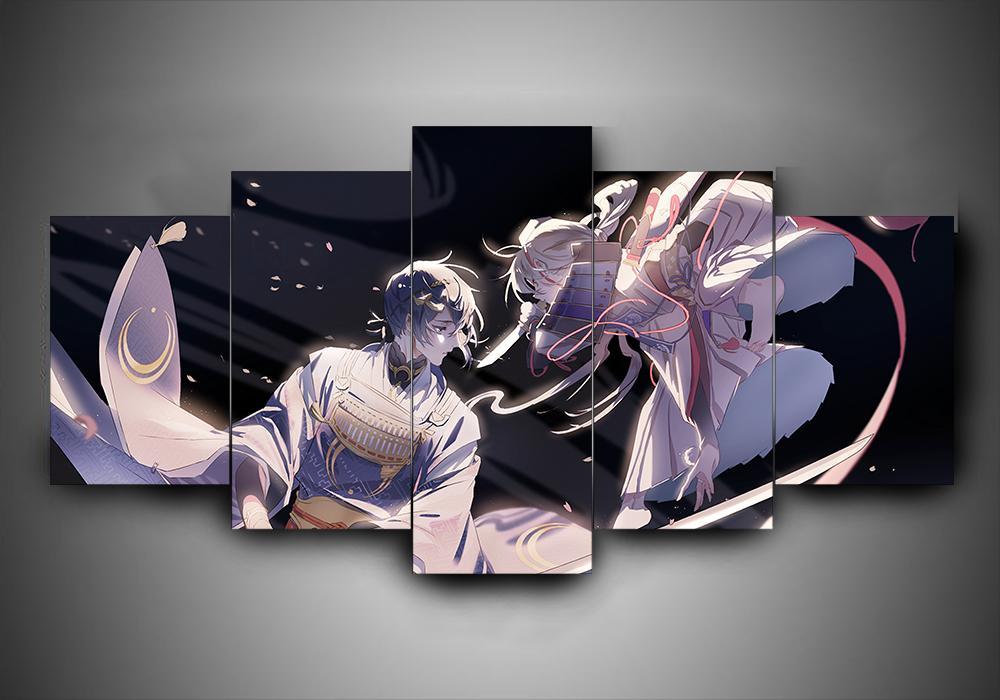 Katsugeki! Touken Ranbu – Anime Canvas Wall Art