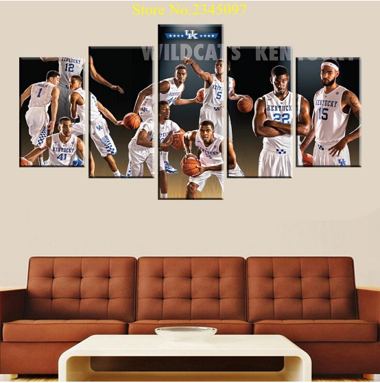 Kentucky Wildcats Basketball – Sport Canvas Wall Art