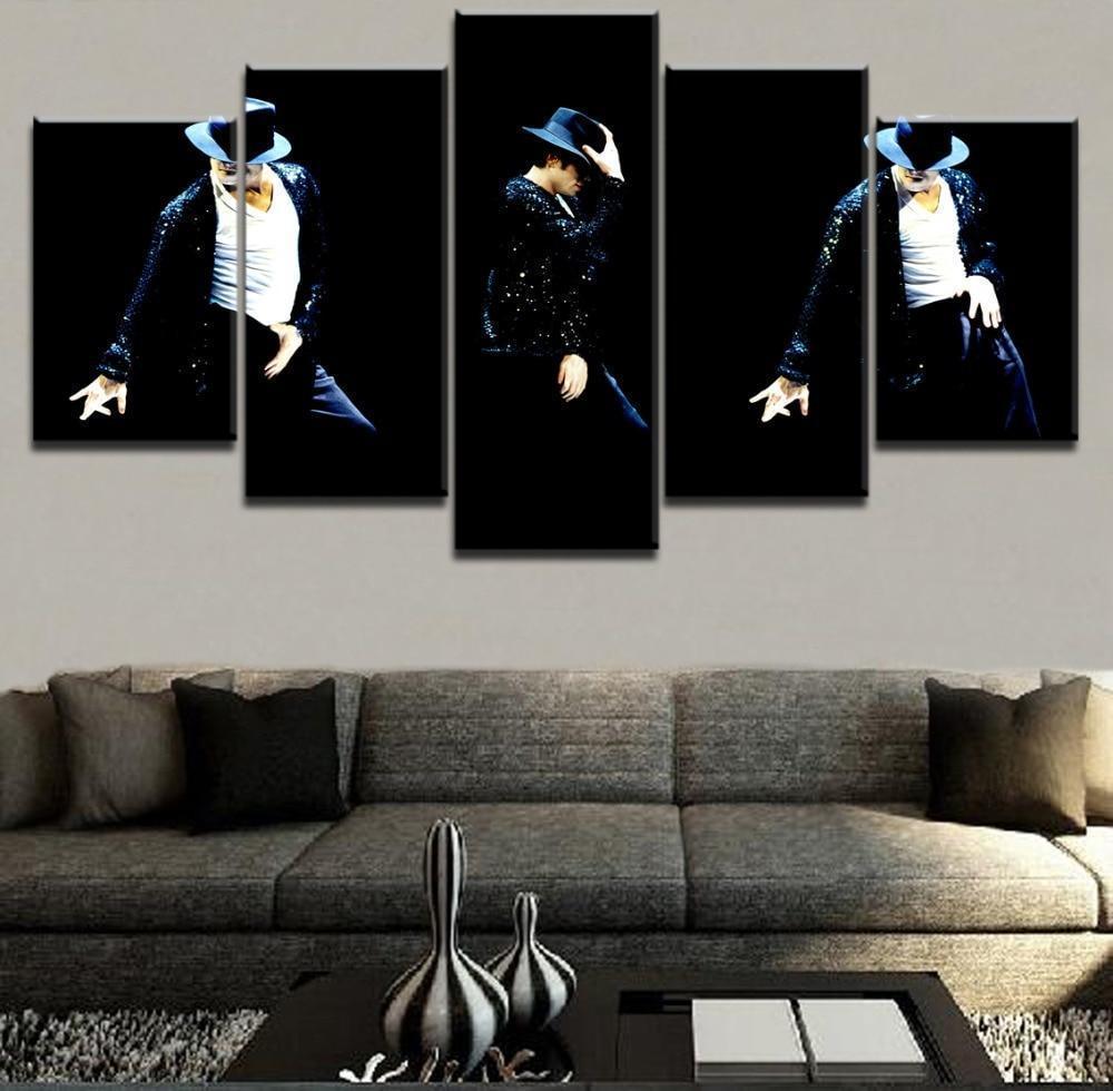 King Of Pop Michael Jackson Celebrity – Music Canvas Wall Art