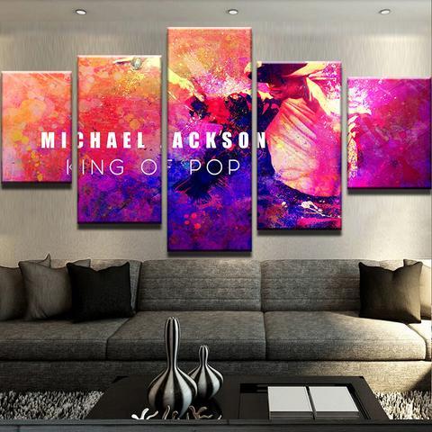 King Of Pop – Music Canvas Wall Art