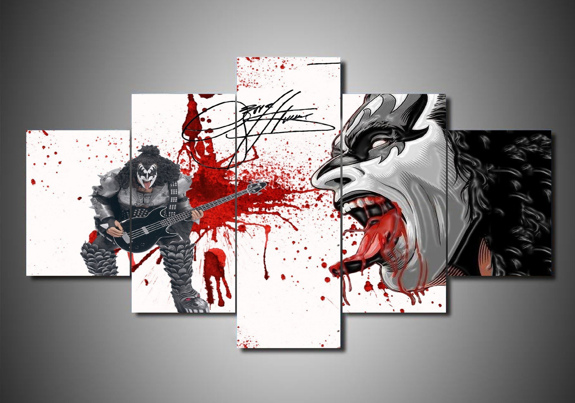 Kiss – Music Canvas Wall Art