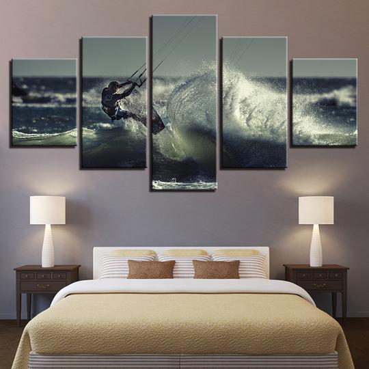 Kite Surfing – Sport Canvas Wall Art