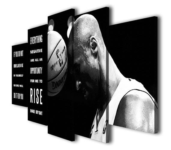 Kobe Bryant – Famuos Person Canvas Wall Art