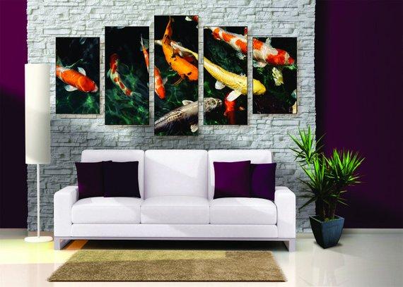 Koi Fish – Animal Canvas Wall Art