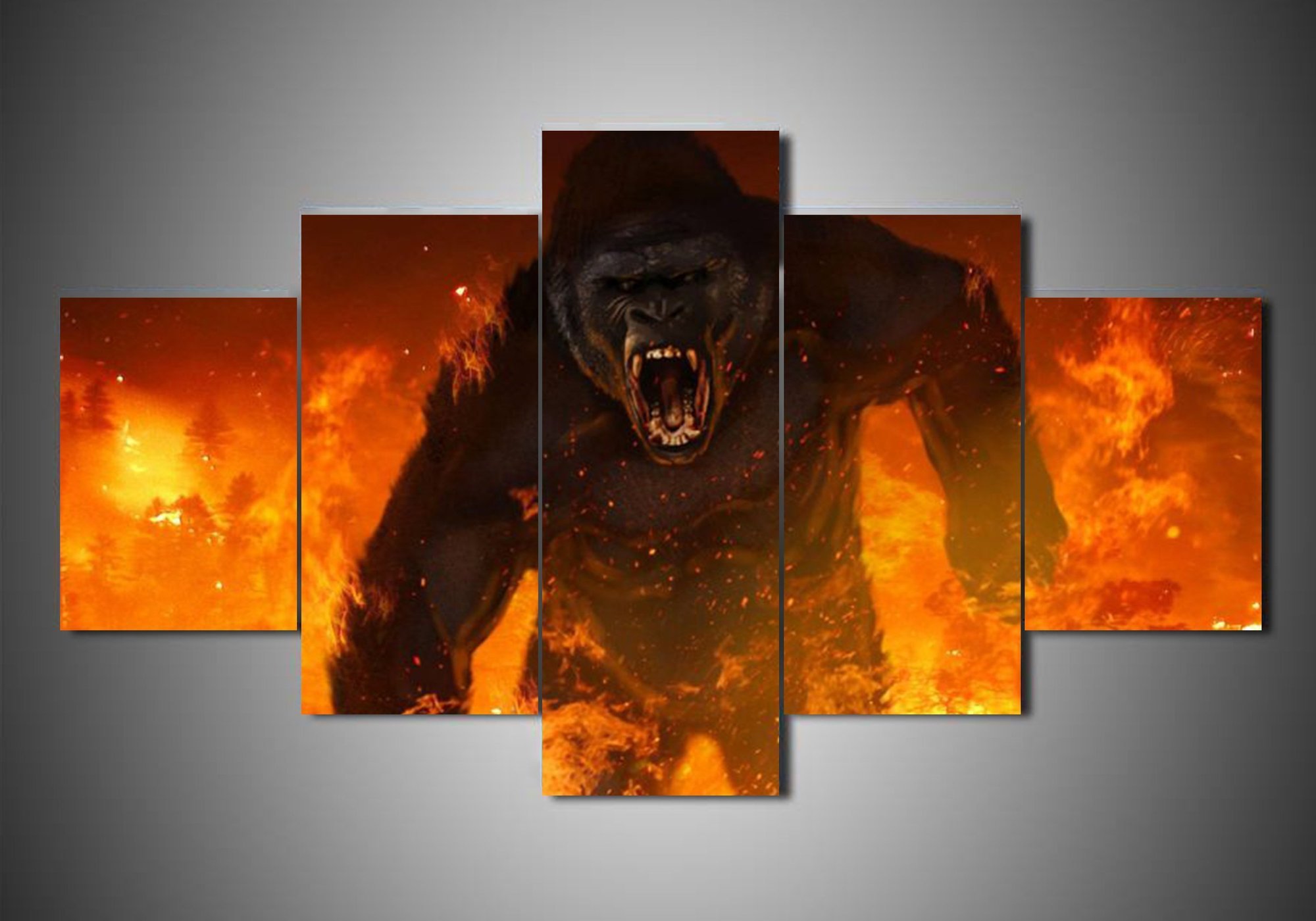 Kong Skull Island – Movie Canvas Wall Art
