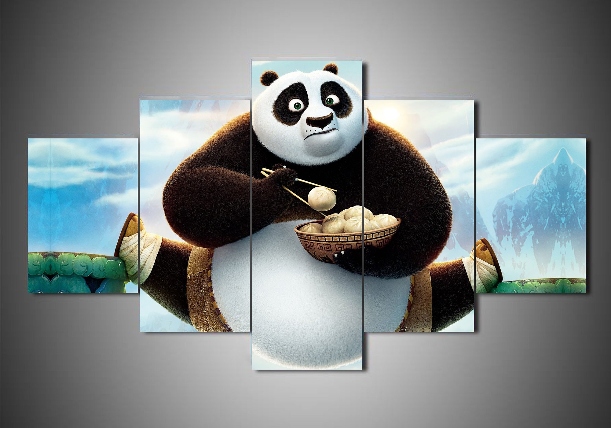 Kungfu Panda 2 – Cartoon Canvas Wall Art