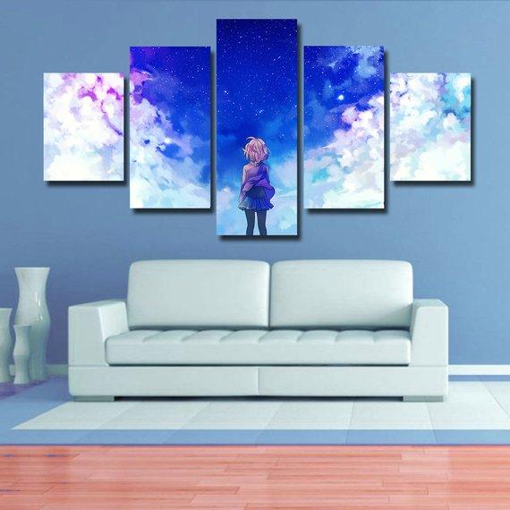 Kyoukai No Kanata – Anime Canvas Wall Art