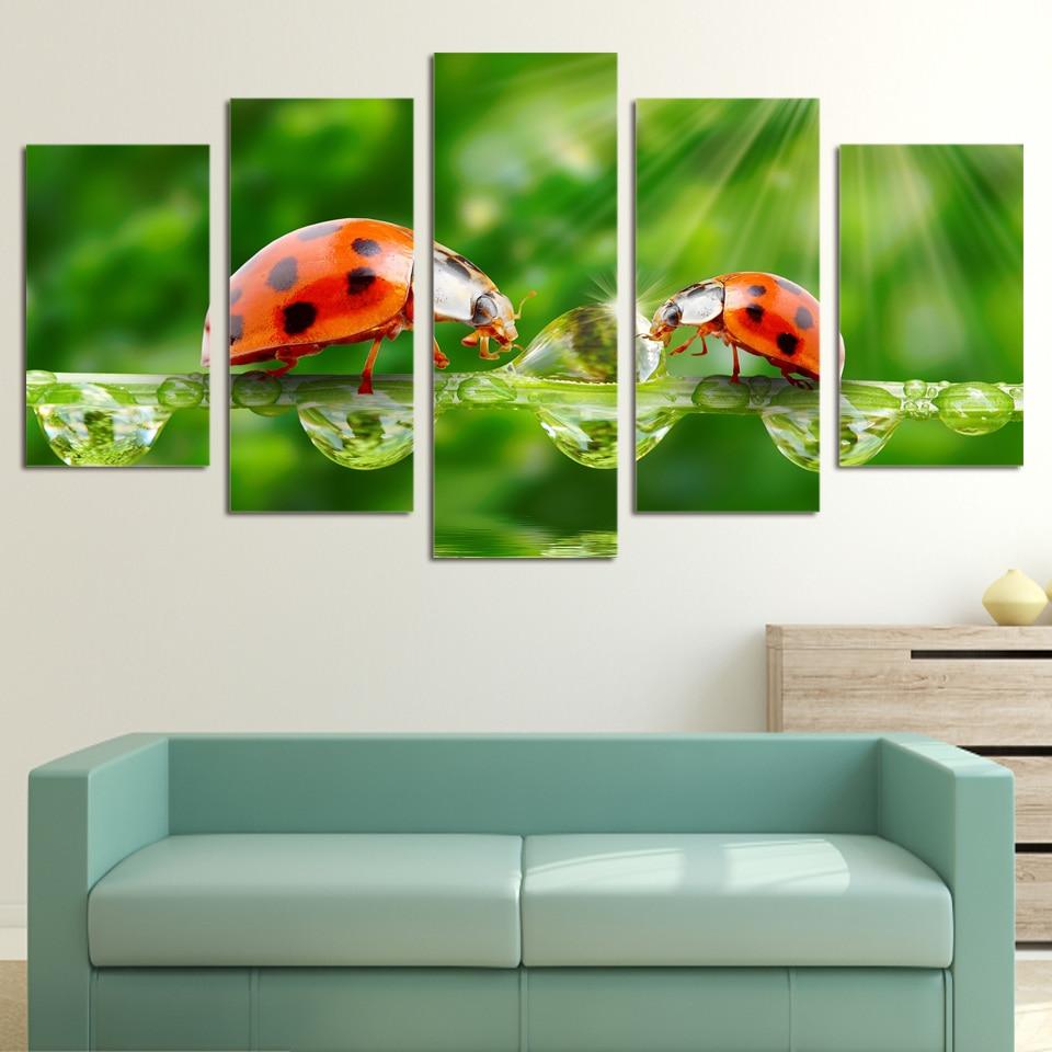 Ladybird 01 – Animal Canvas Wall Art
