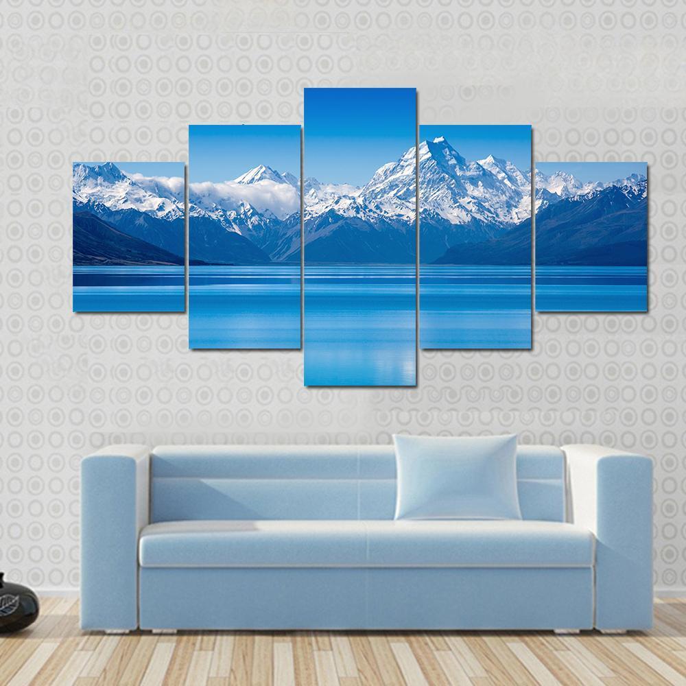 Lake Pukaki, South Island, New Zealand – Nature Canvas Wall Art