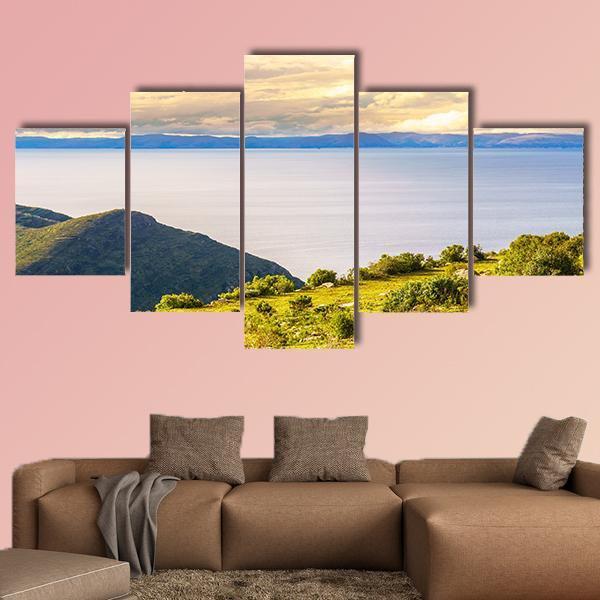 Lake Titicaca In Bolivia – Nature Canvas Wall Art