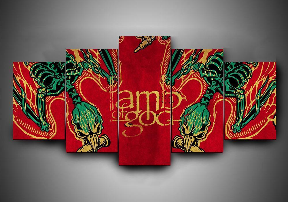Lamb Of God – Music Canvas Wall Art