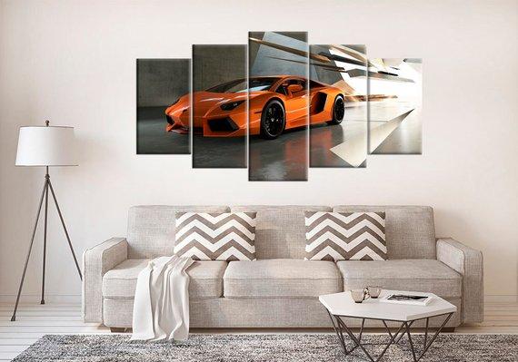 Lamborghini Aventador 6 – Automative Canvas Wall Art