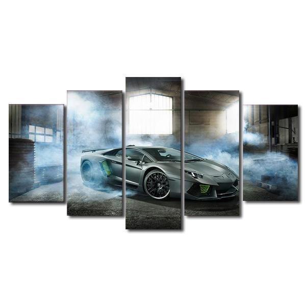 Lamborghini Aventador Car – Automative Canvas Wall Art