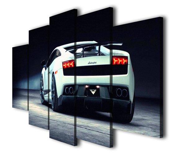 Lamborghini Gallardo Racing Car – Automative Canvas Wall Art