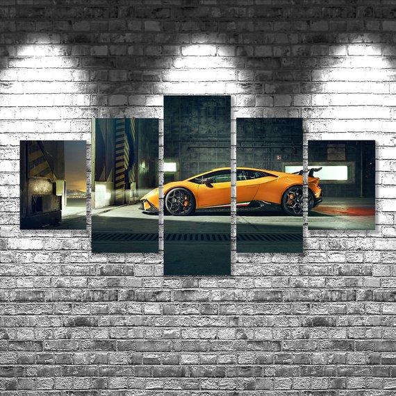 Lamborghini Huracan Perfomante – Automative Canvas Wall Art
