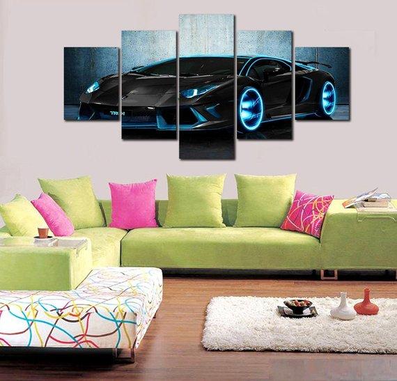 Lamborghini Sports Car – Automative Canvas Wall Art