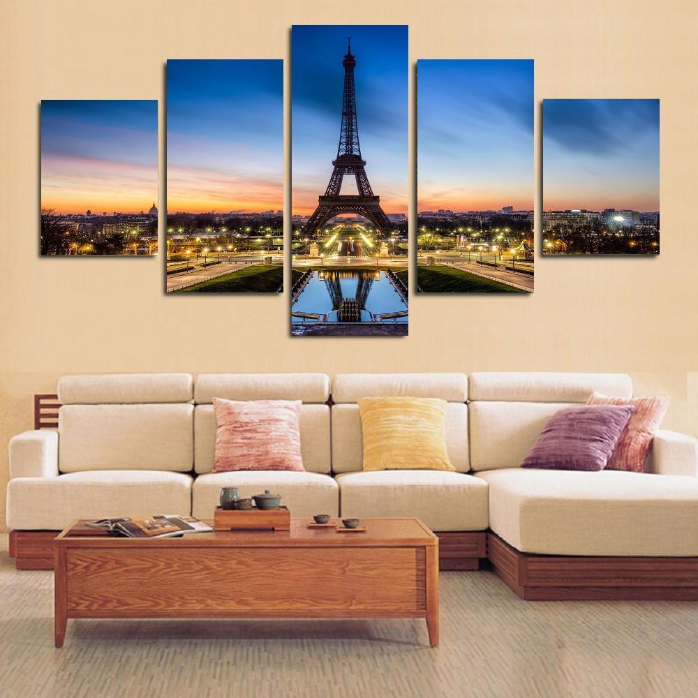 Landscape Eiffel – Nature Canvas Wall Art
