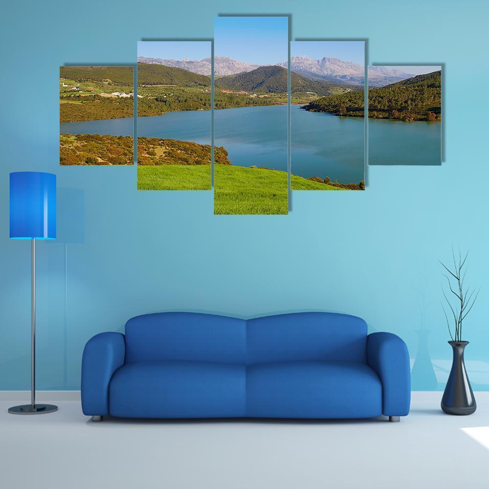 Landscape In Atlas Mountains – Nature Canvas Wall Art