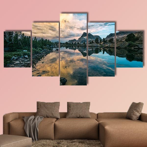Landscape In The Sierra Nevada Mountains – Nature Canvas Wall Art