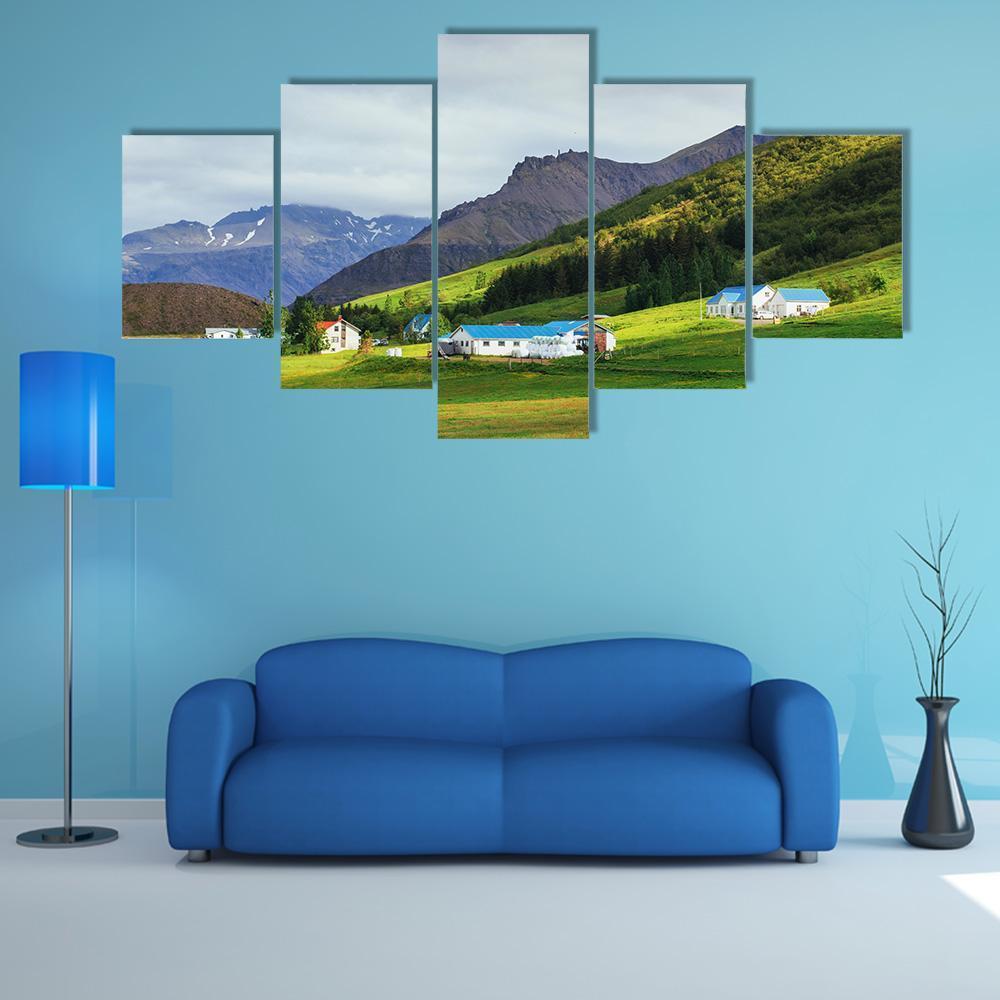 Landscape Of Mountains – Nature Canvas Wall Art