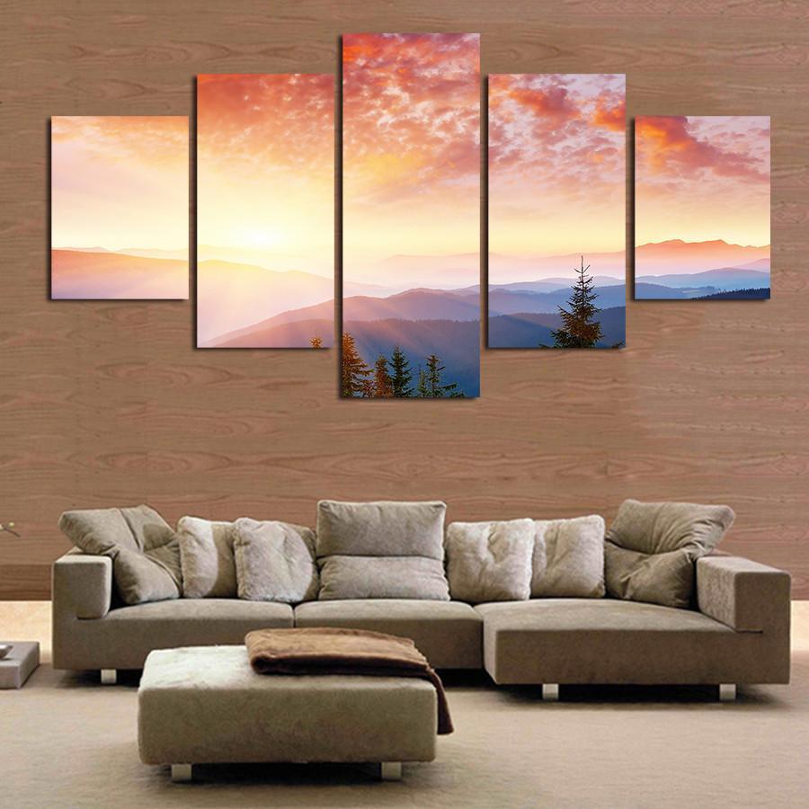 Landscape Sunrise – Nature Canvas Wall Art