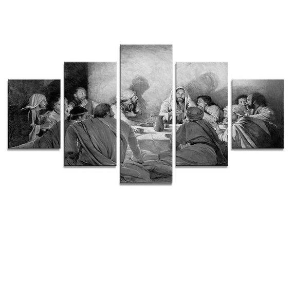 Last Suppe – Abstract Canvas Wall Art