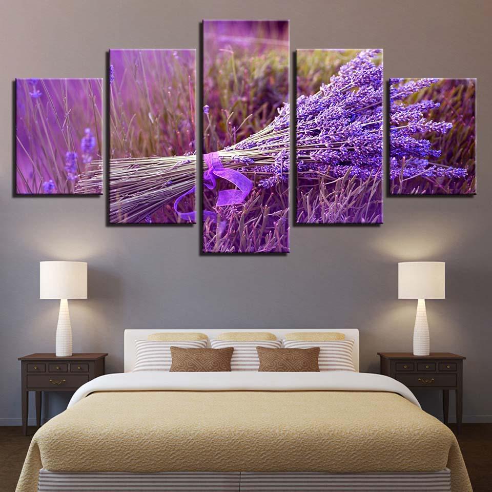 Lavender 5 – Nature Canvas Wall Art
