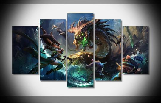 League Of Legends 06 – Movie Canvas Wall Art