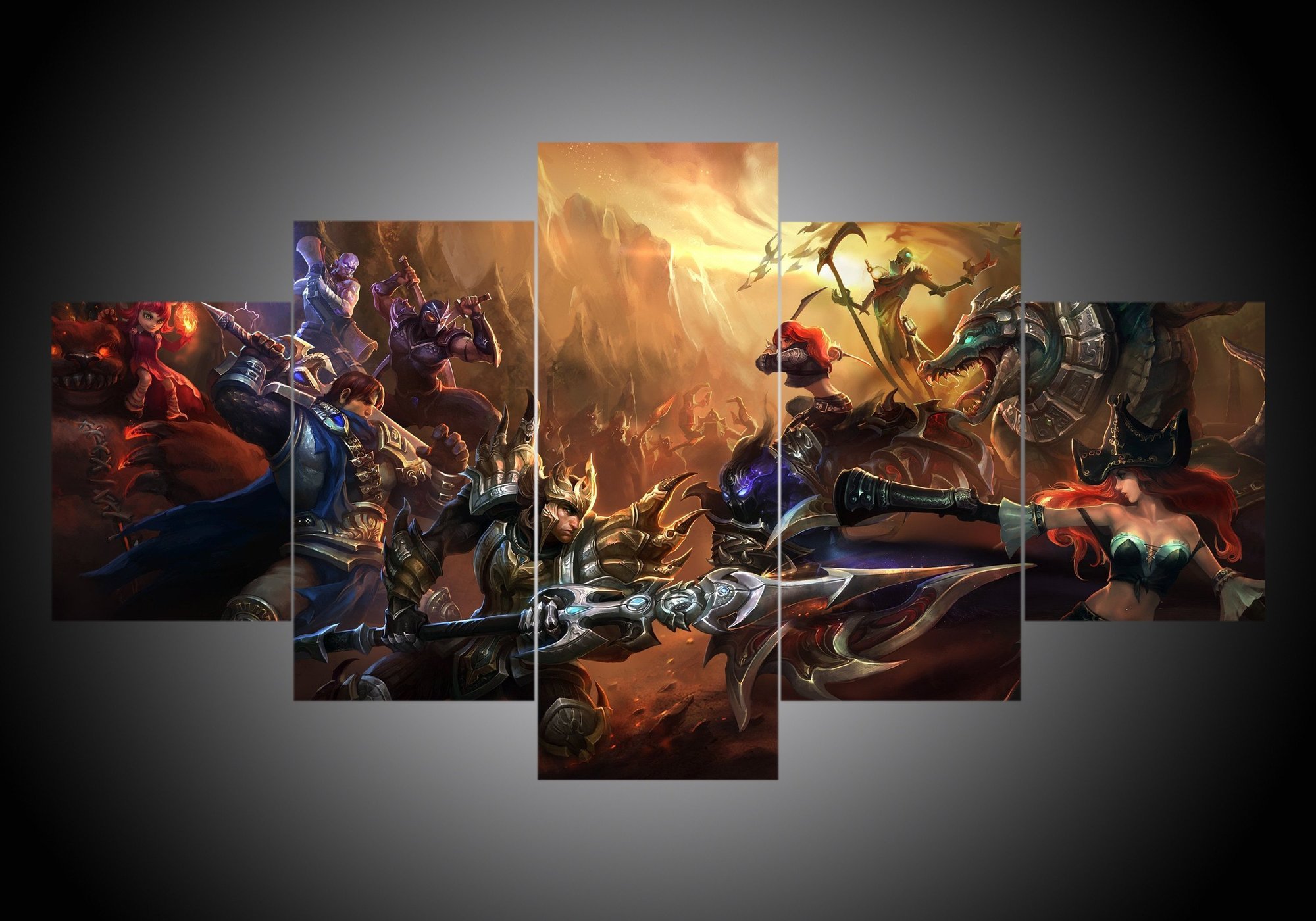 League Of Legends 1 – Gaming Canvas Wall Art