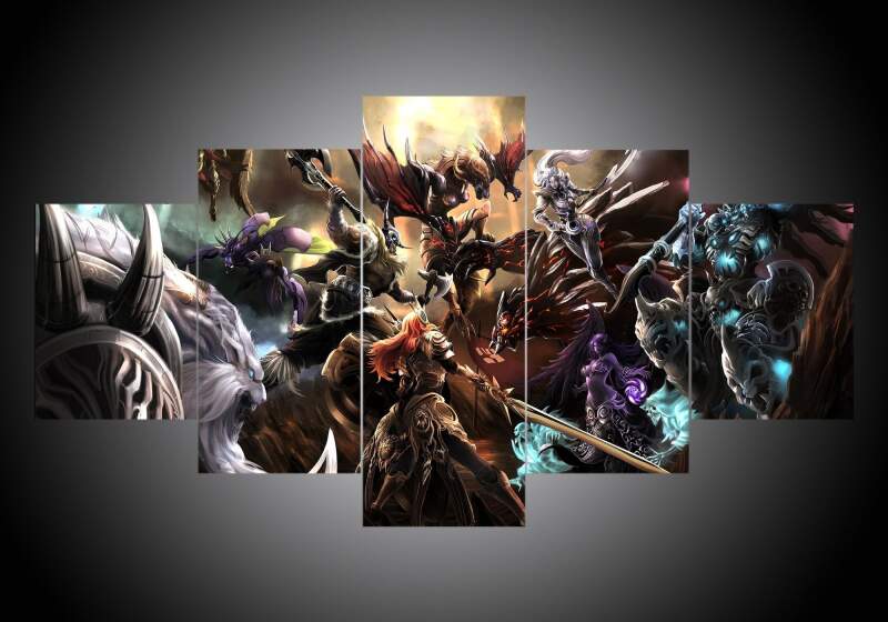 League Of Legends 9 – Gaming Canvas Wall Art