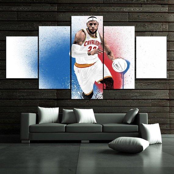Lebron James 05 – Famous Person Canvas Wall Art