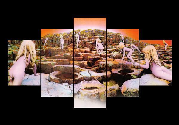 Led Zeppelin Houses Of The Holy Music Canvas Wall Art