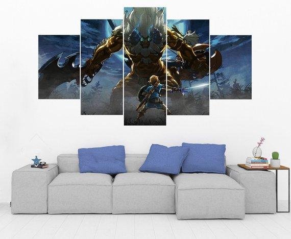 Legend Of Zelda 19 – Gaming Canvas Wall Art
