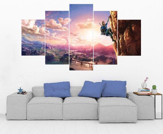 Legend Of Zelda 20 – Gaming Canvas Wall Art